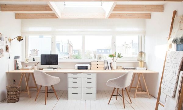 Amenajare birou stil scandinav