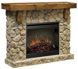 semineu rustic fieldstone cu focar electric 3d dimplex optiflame df2608 eu/37162/oferte/c/Decoratiuni/38/Seminee/12 37162