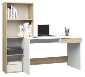 birou cu biblioteca function tvilum stejar alb/37594/oferte/c/Mobila/4/Mobila birou biblioteca/12 37594